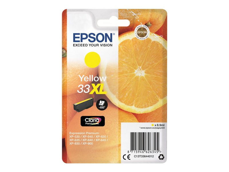 Epson 33XL Geel