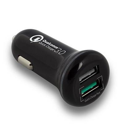 Ewent USB autolader, 2 poort, 5A, zwart